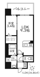 ラクラス呉服町(旧：MODERN　PALAZZO上呉服町)の物件間取画像